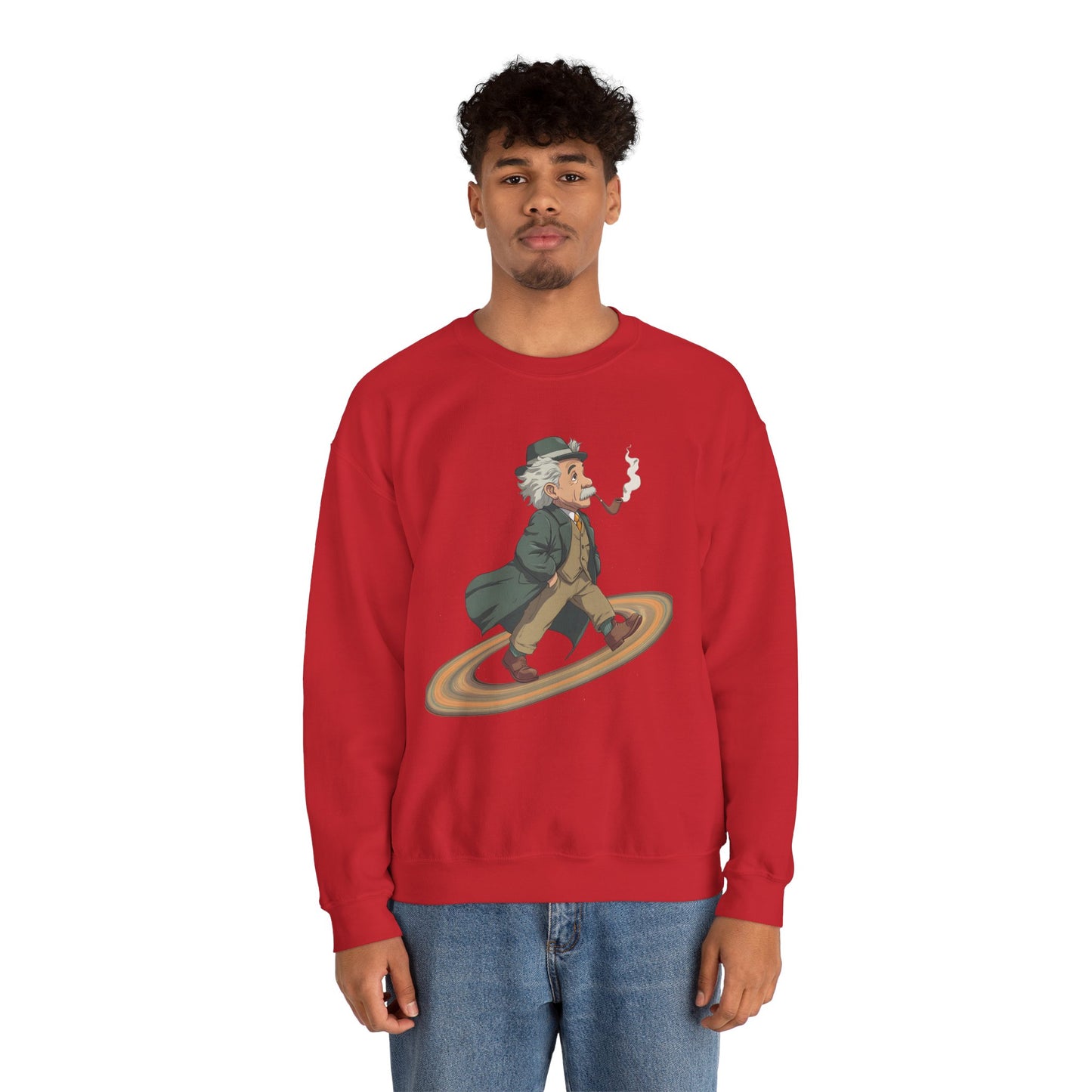 Einstein on Saturn Sweatshirt