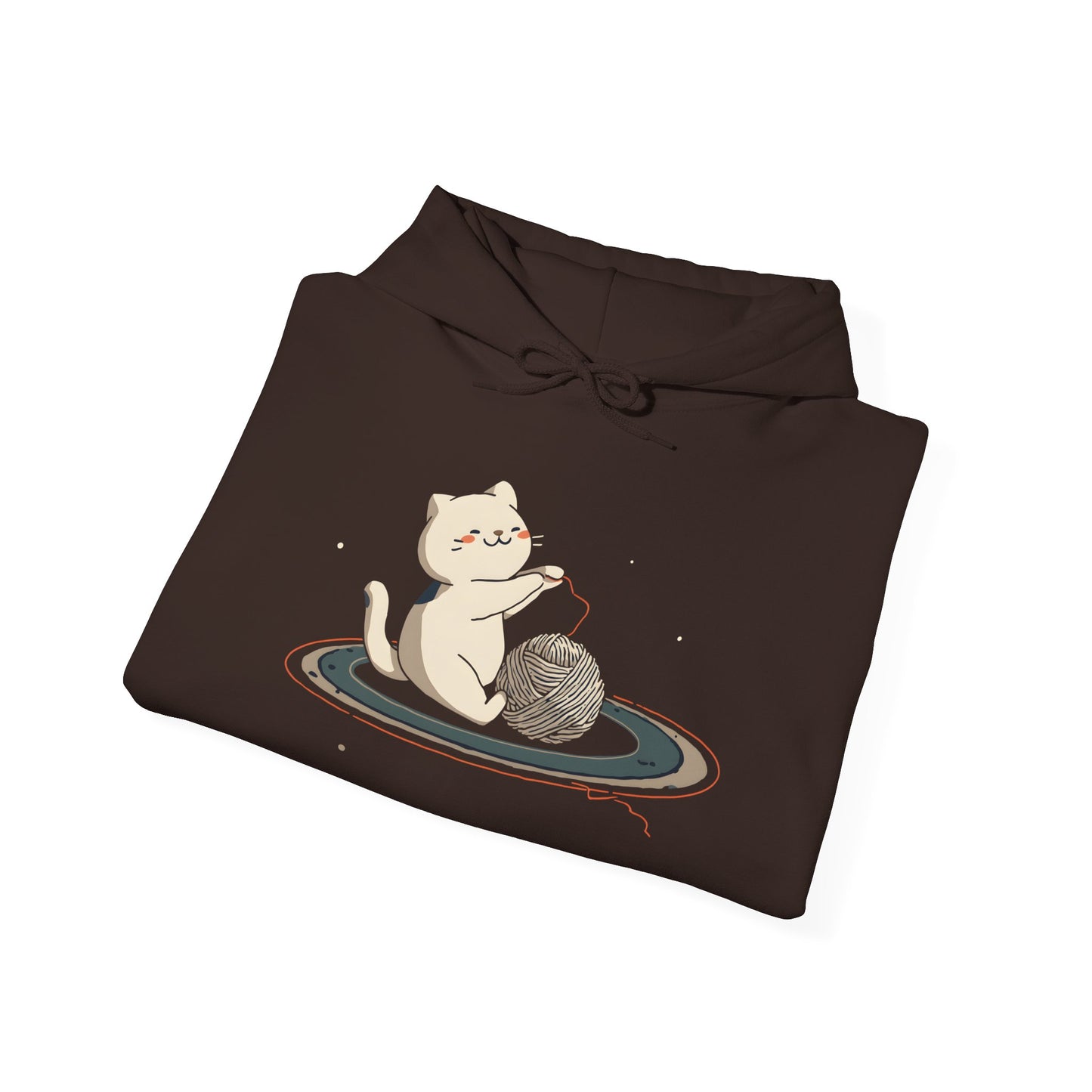 Cat on Saturn Hoodie