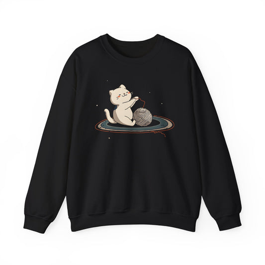 Cat on Saturn Sweatshirt