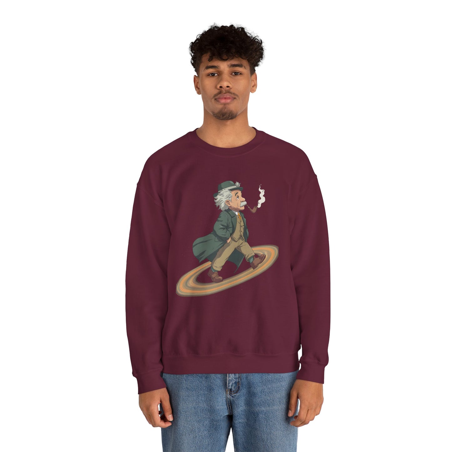 Einstein on Saturn Sweatshirt