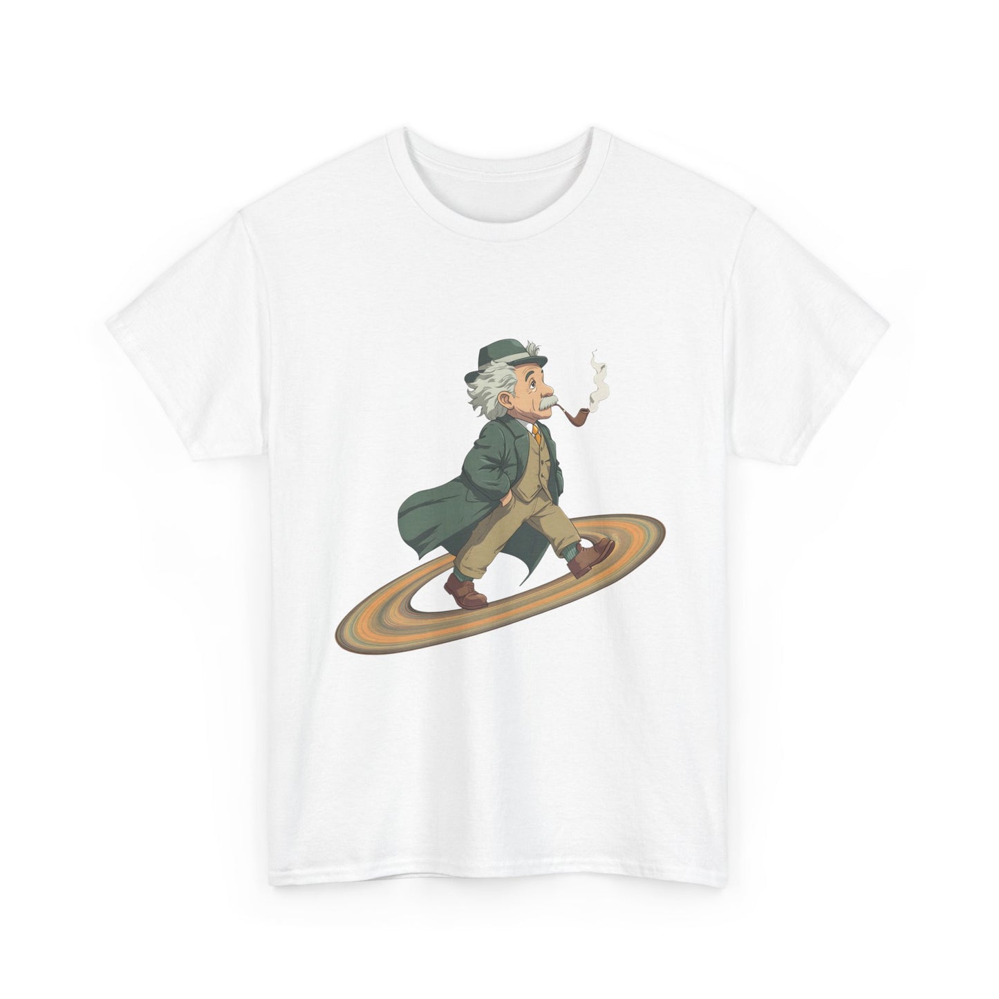 Einstein On Saturn Graphic Tee