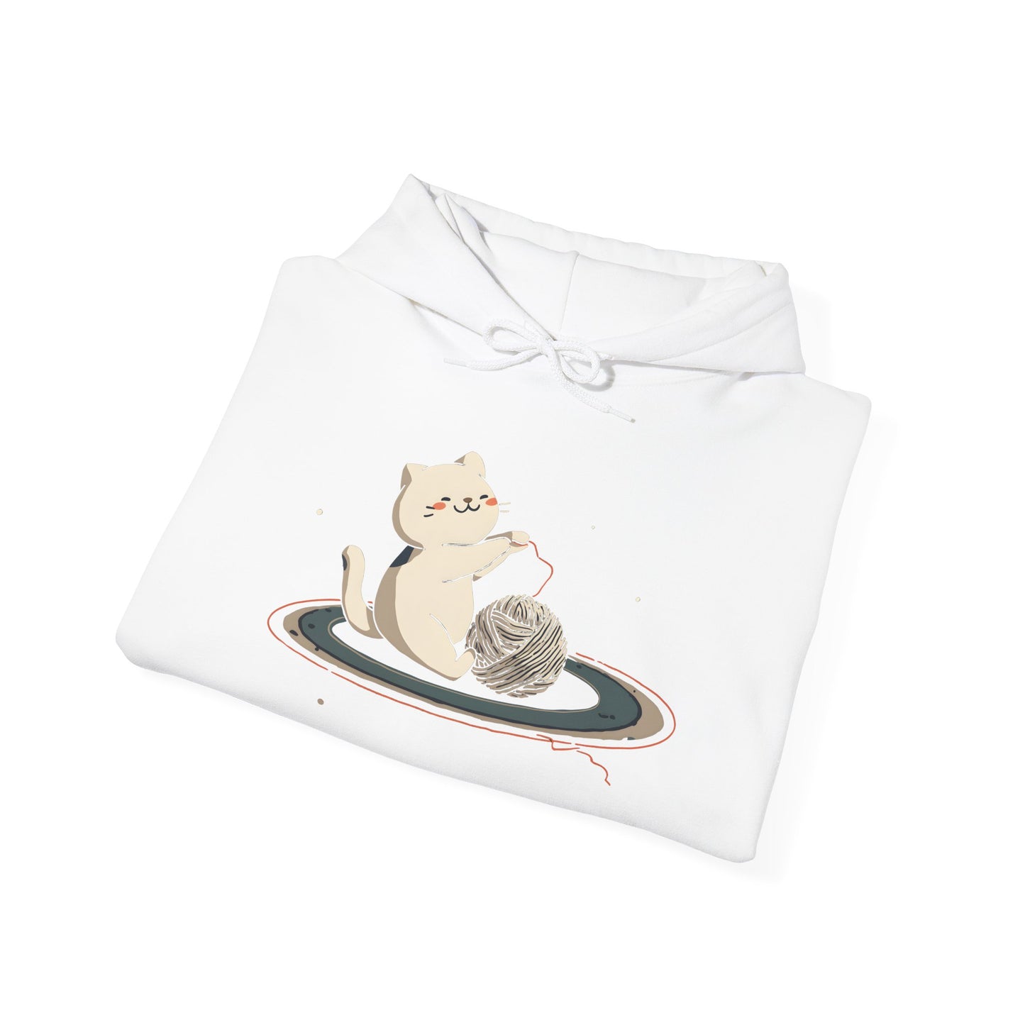 Cat on Saturn Hoodie