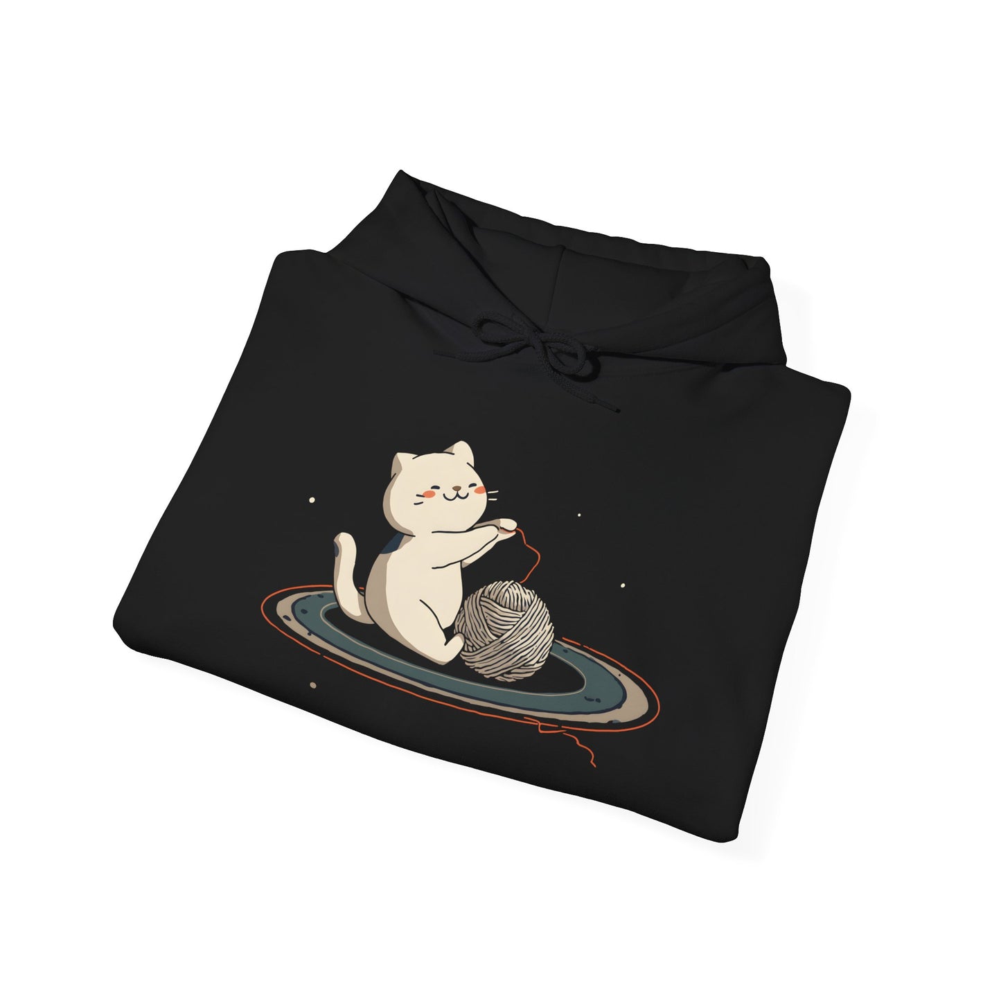 Cat on Saturn Hoodie