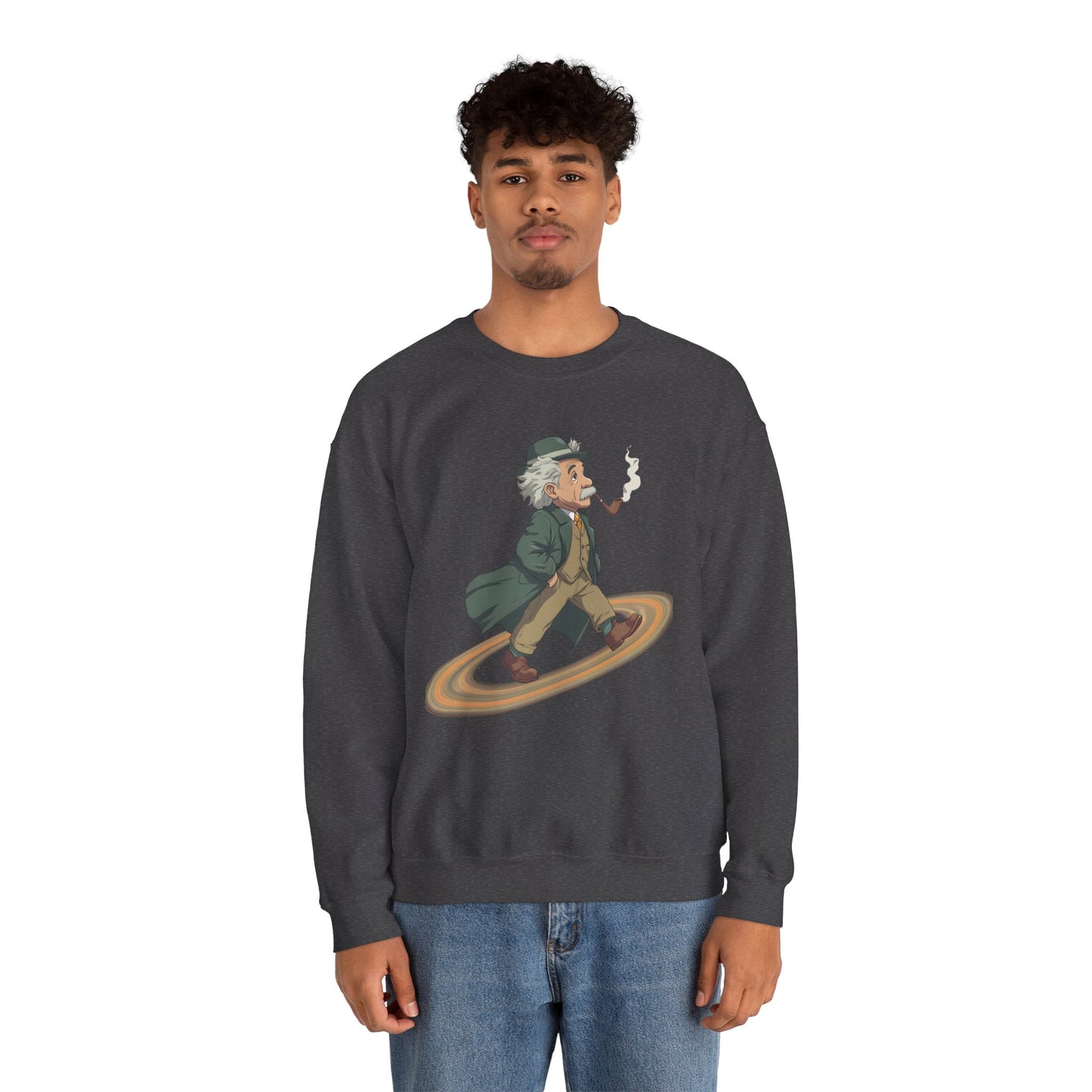 Einstein on Saturn Sweatshirt