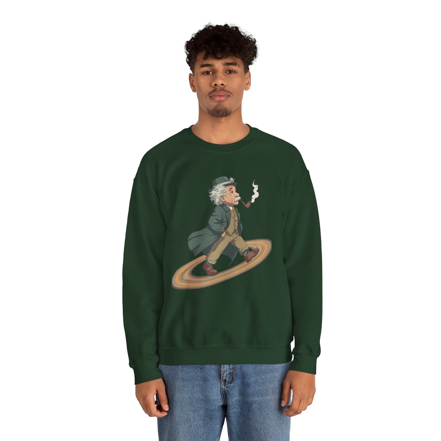Einstein on Saturn Sweatshirt
