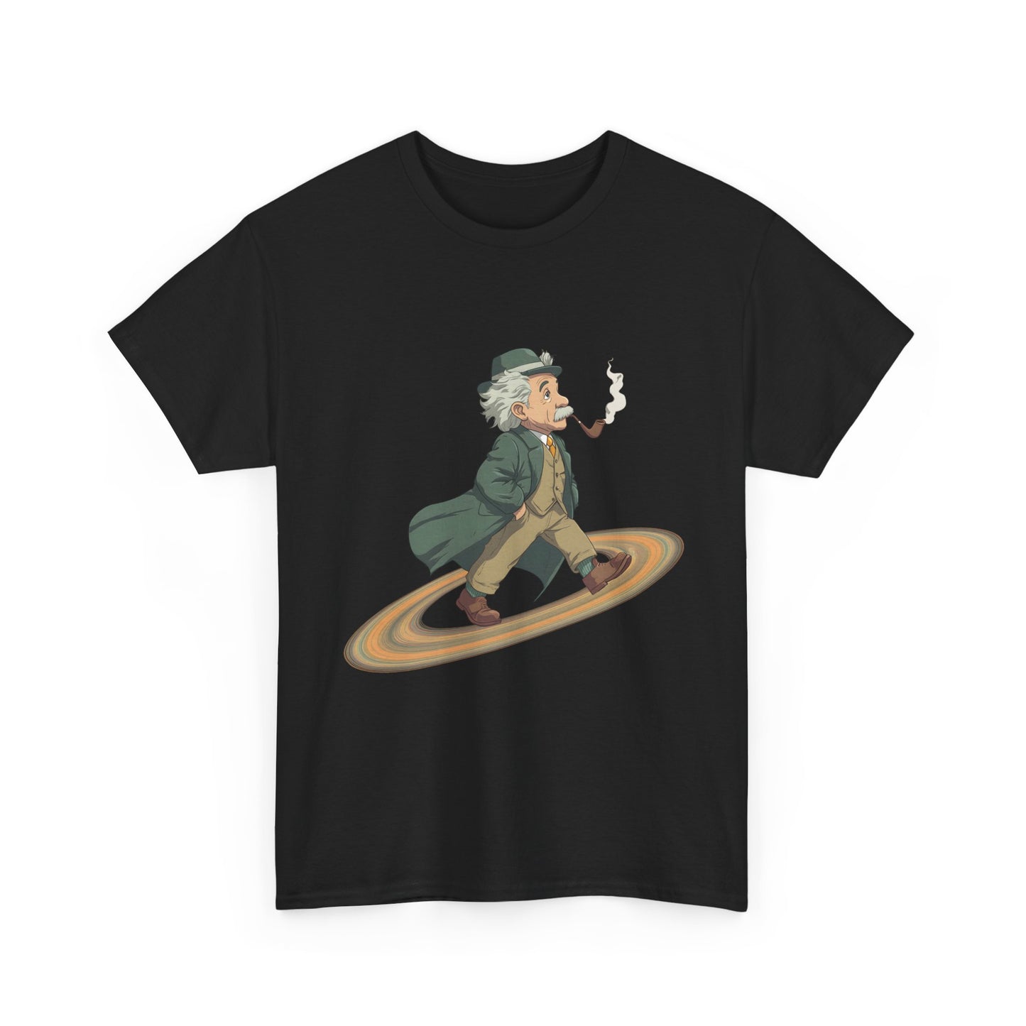 Einstein On Saturn Graphic Tee