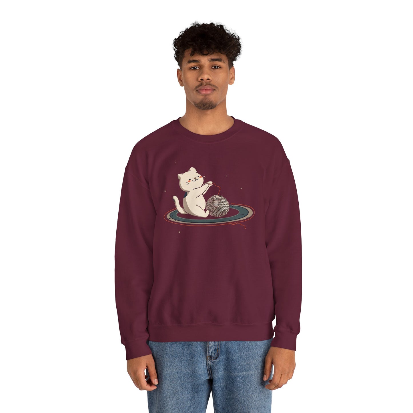 Cat on Saturn Sweatshirt
