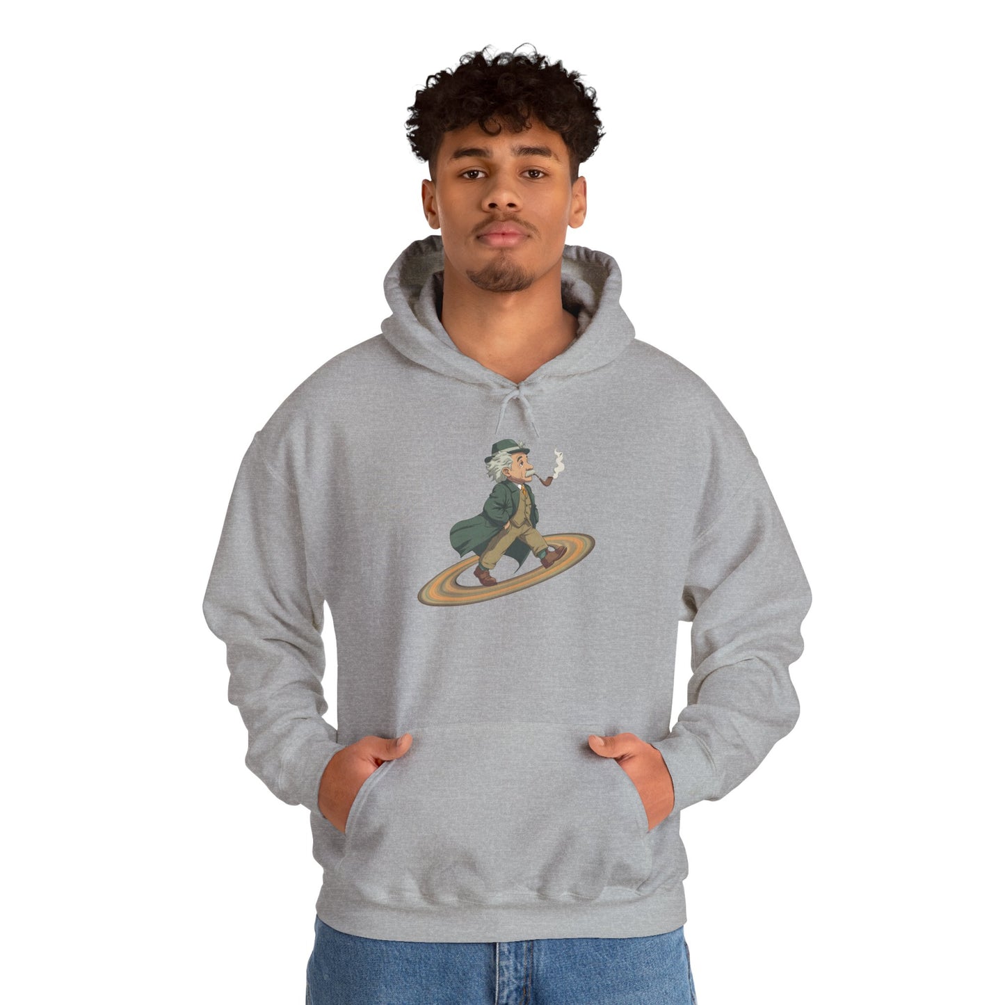 Einstein on Saturn Hoodie