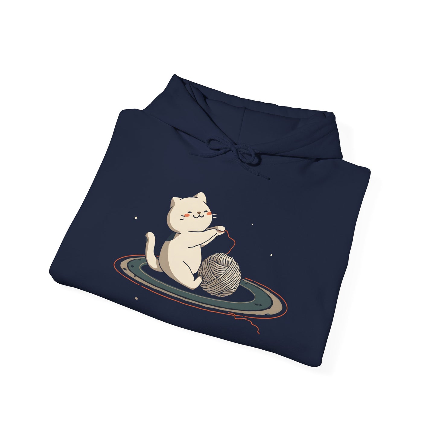 Cat on Saturn Hoodie