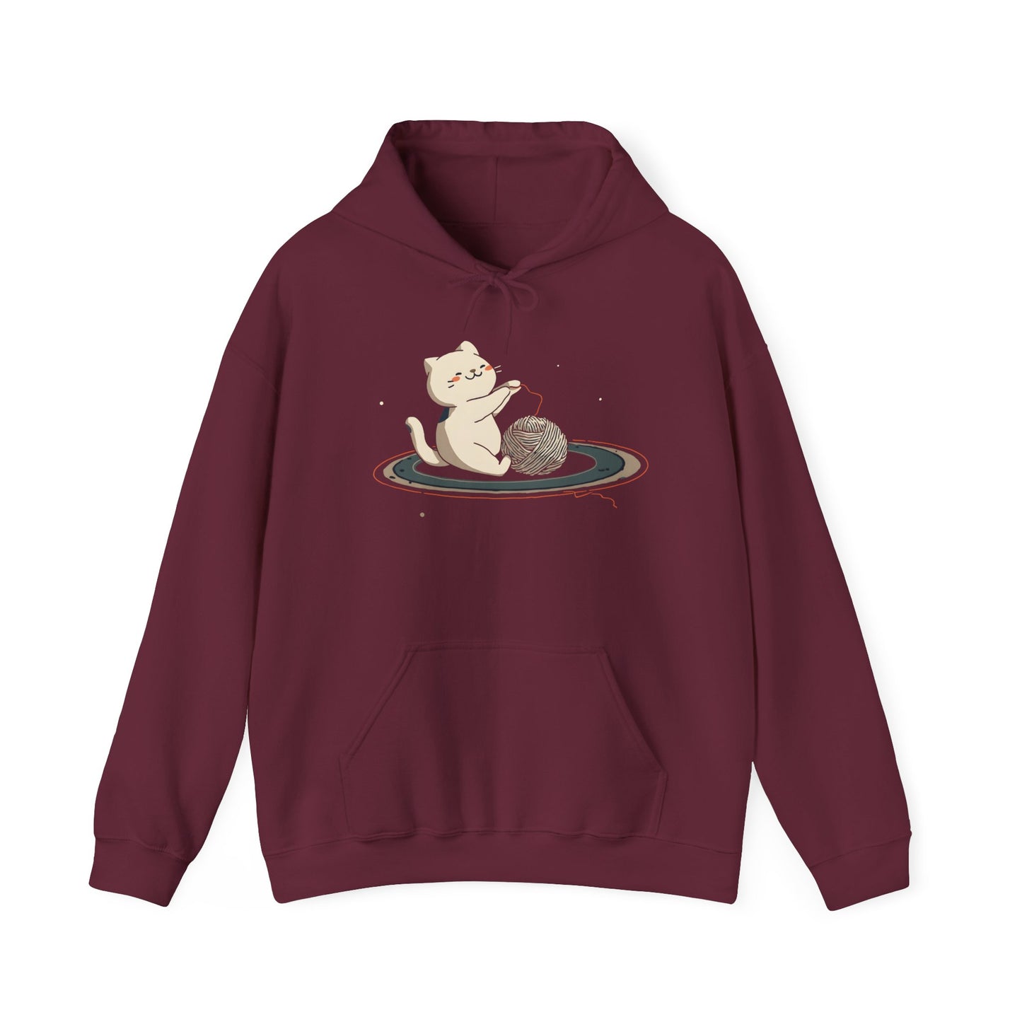 Cat on Saturn Hoodie
