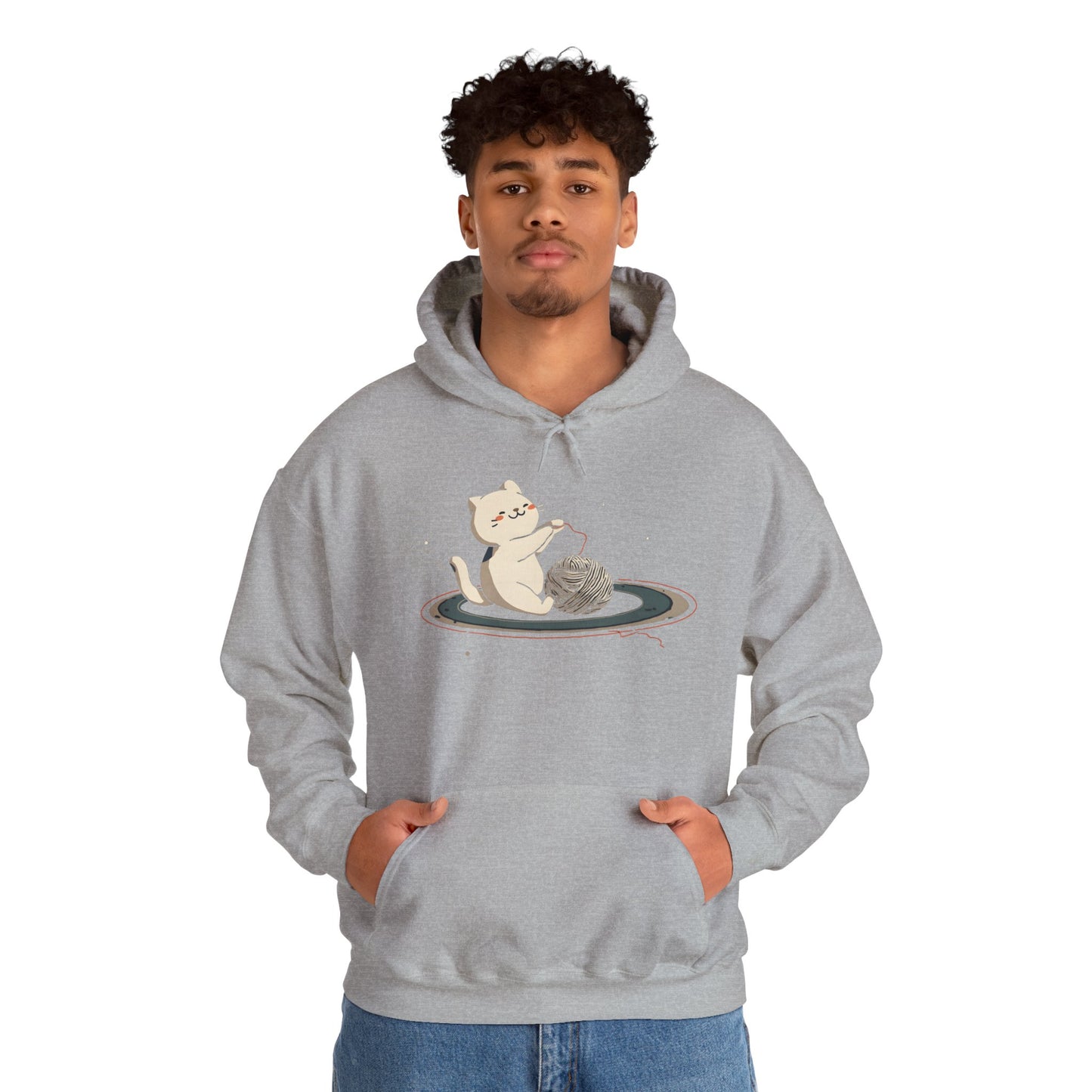 Cat on Saturn Hoodie