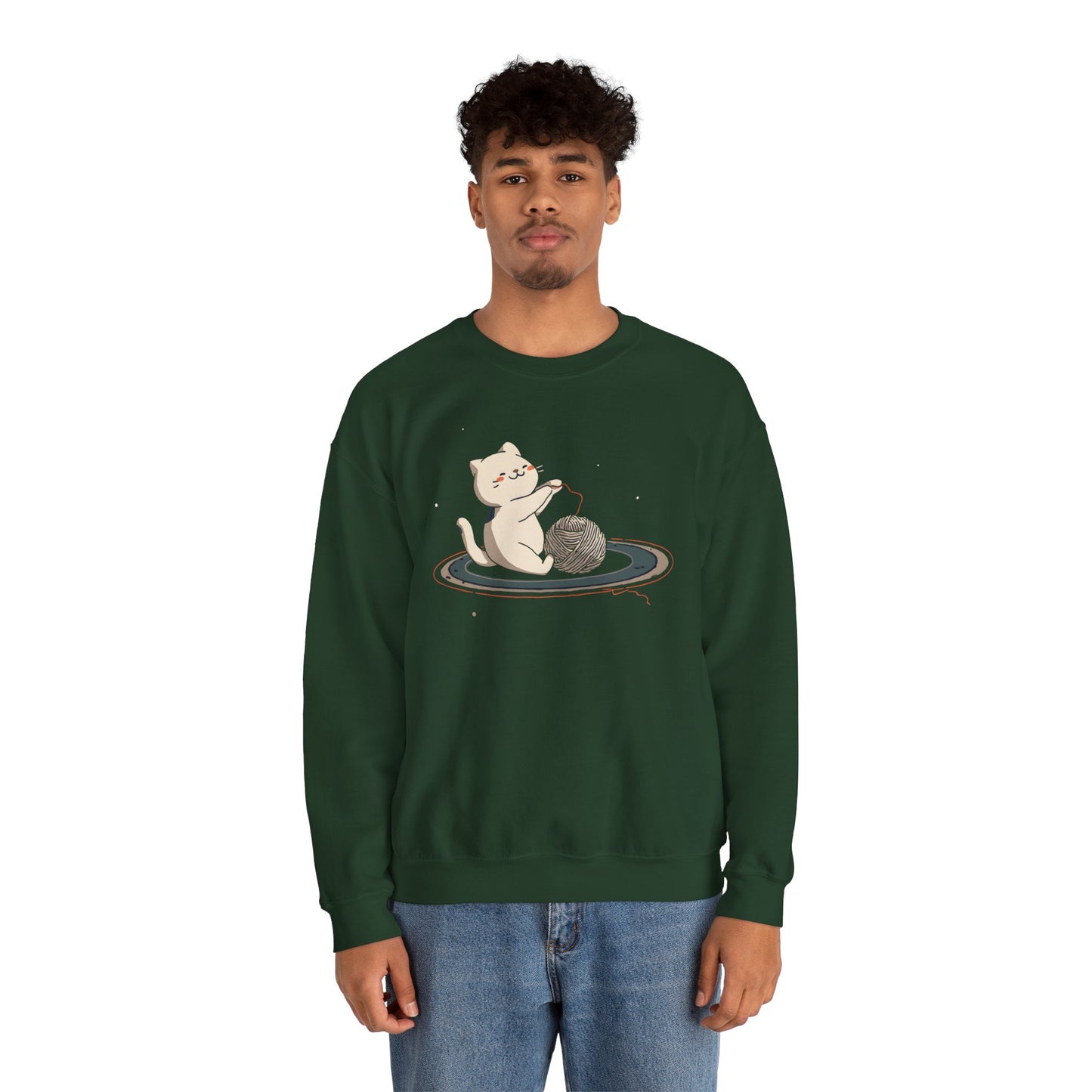 Cat on Saturn Sweatshirt