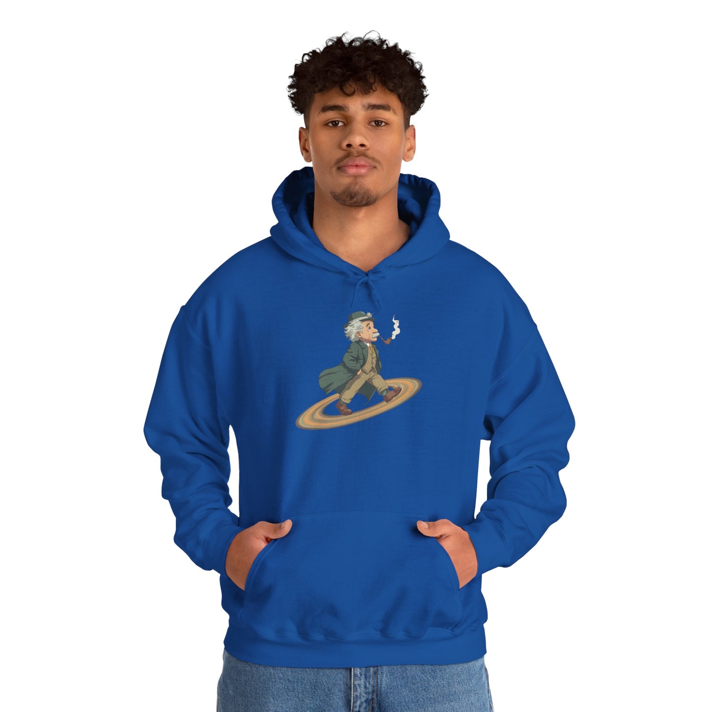 Einstein on Saturn Hoodie