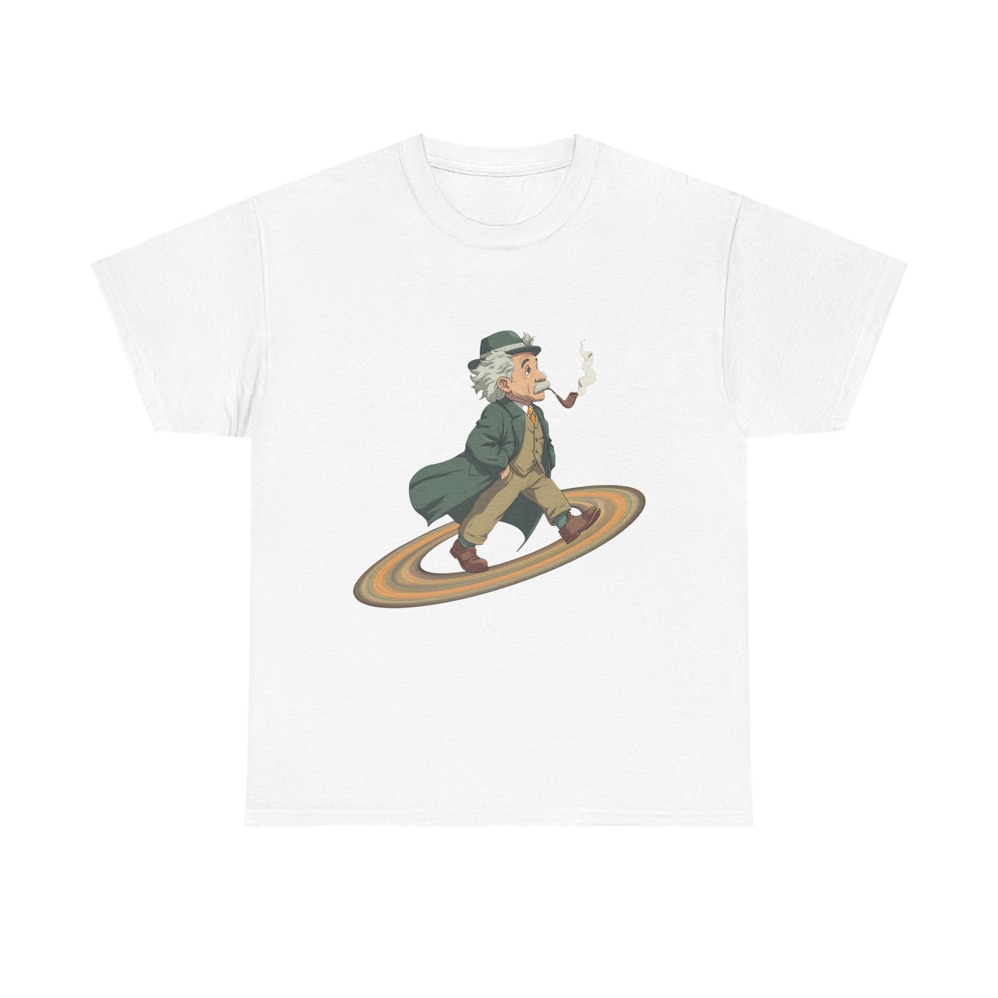 Einstein On Saturn Graphic Tee