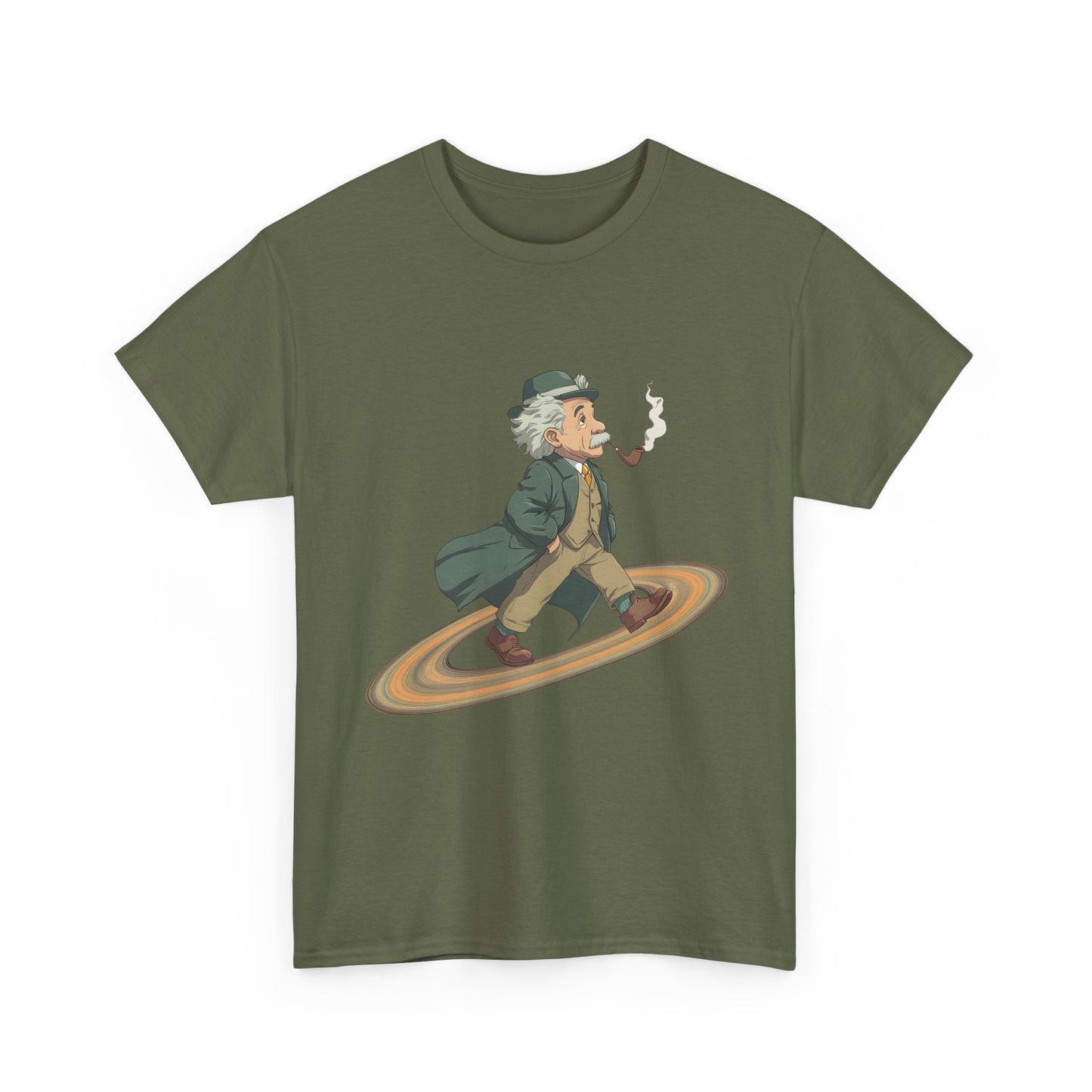 Einstein On Saturn Graphic Tee
