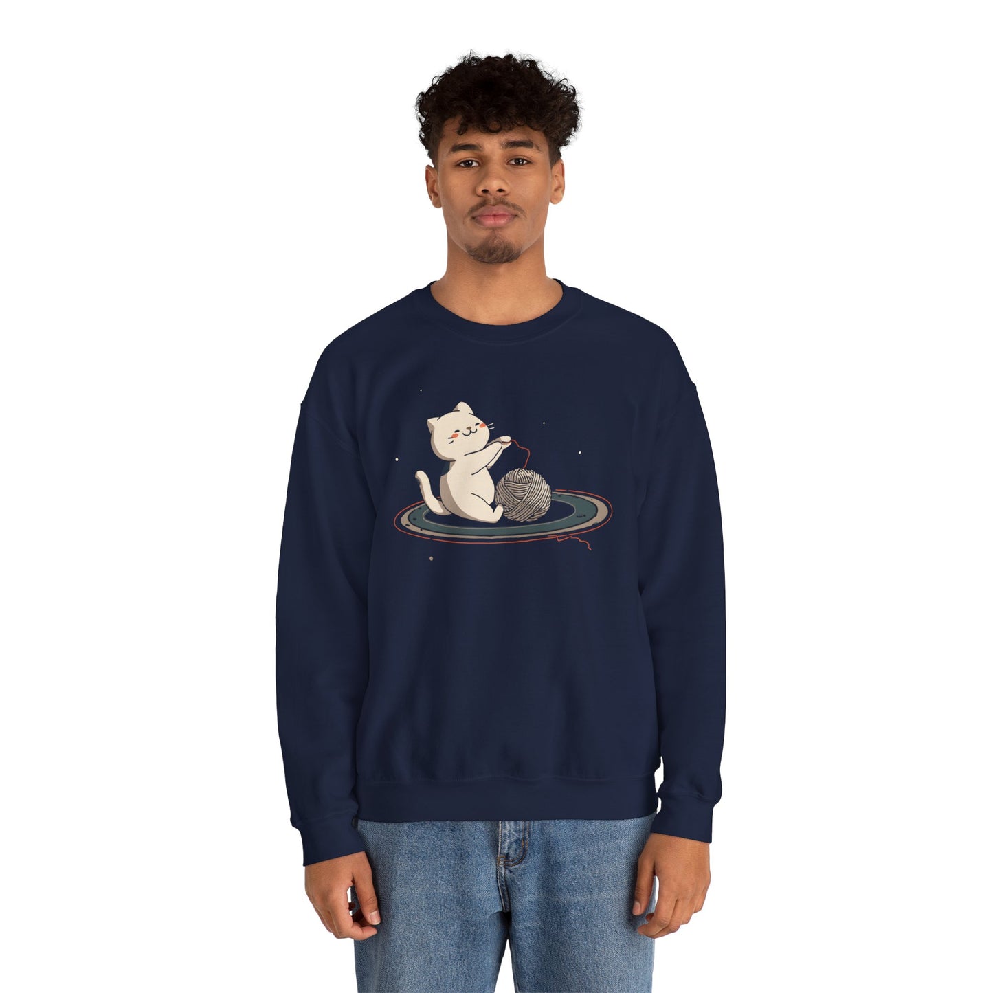 Cat on Saturn Sweatshirt