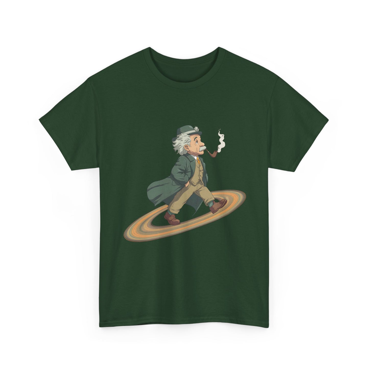 Einstein On Saturn Graphic Tee