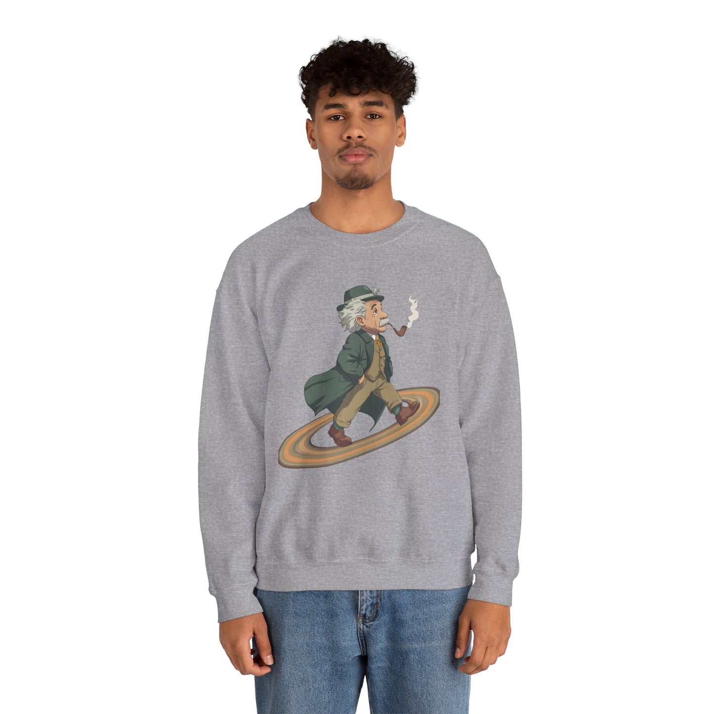 Einstein on Saturn Sweatshirt