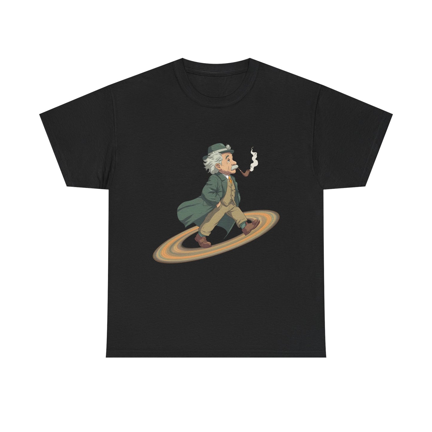Einstein On Saturn Graphic Tee