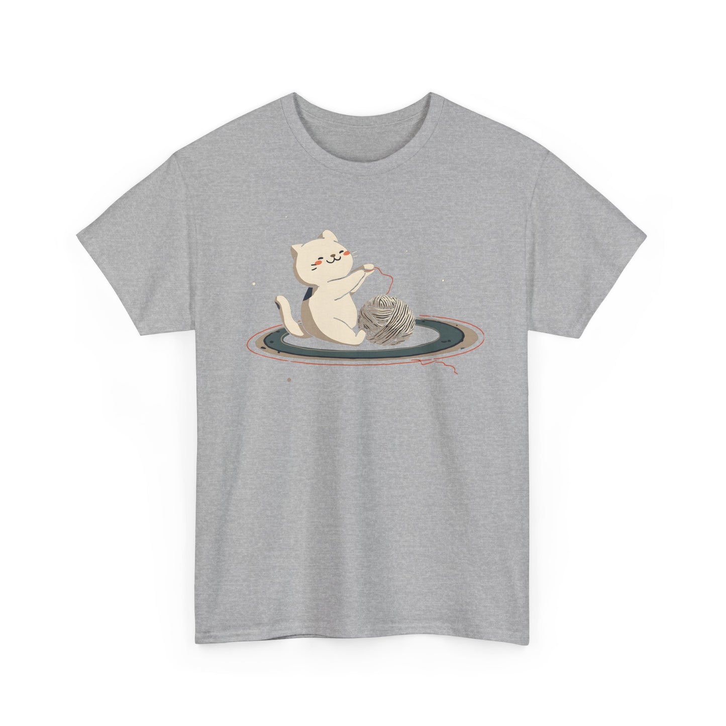 Cat On Saturn Graphic Tee
