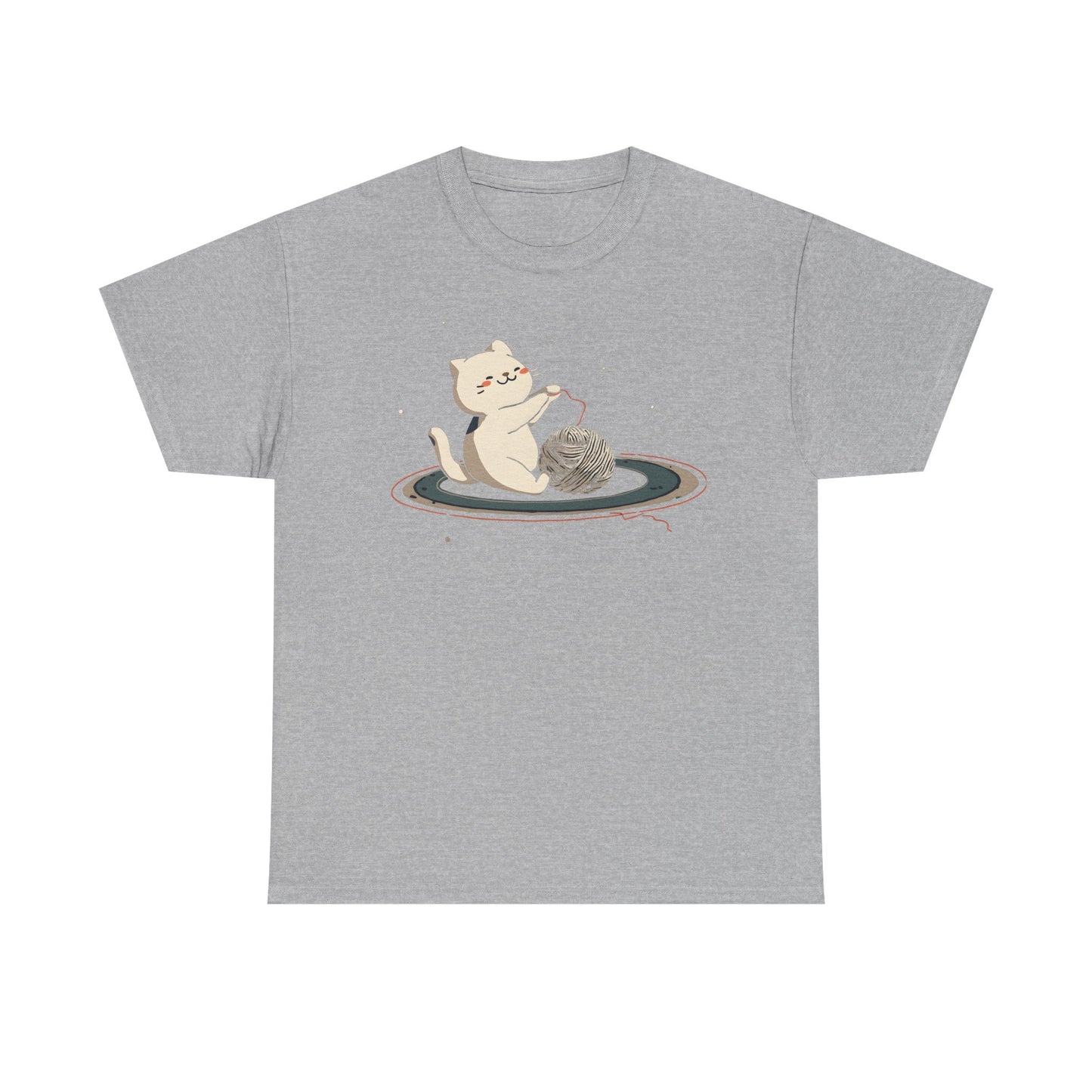 Cat On Saturn Graphic Tee