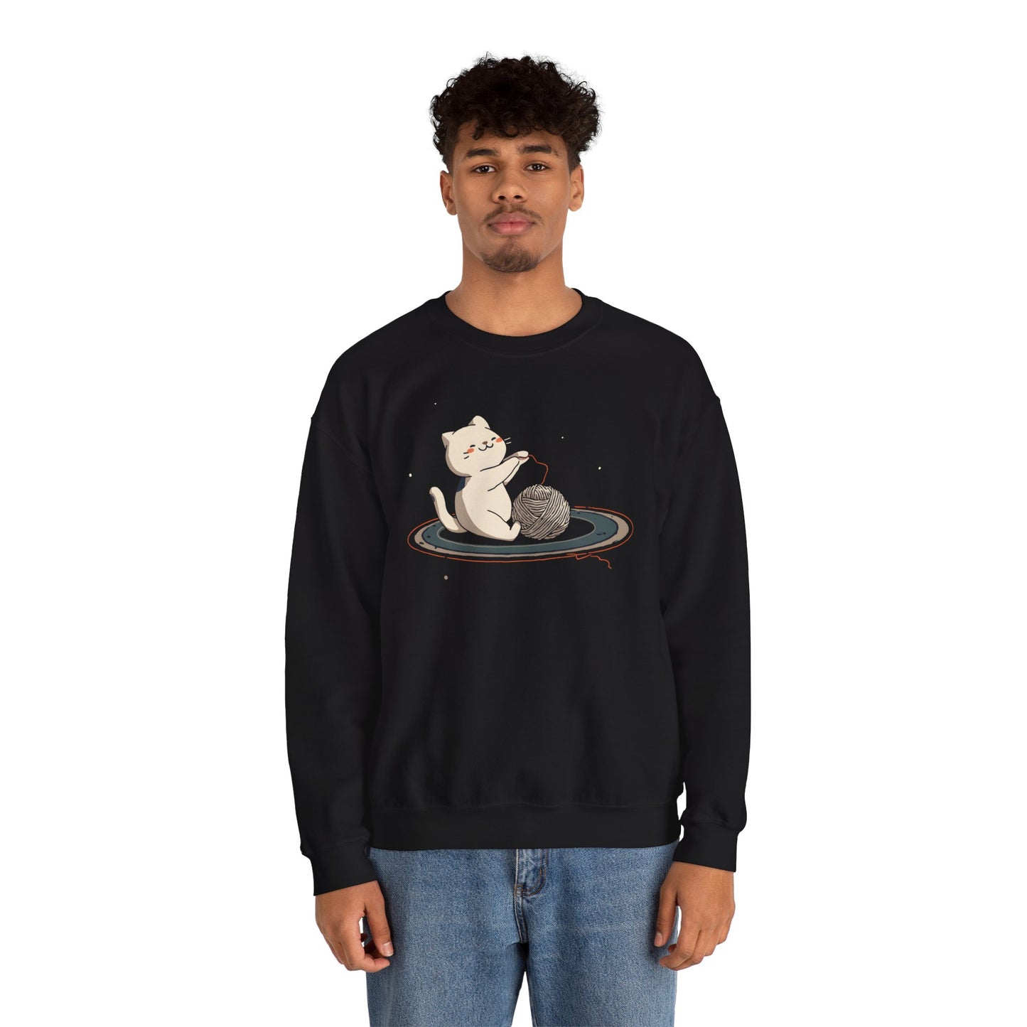 Cat on Saturn Sweatshirt